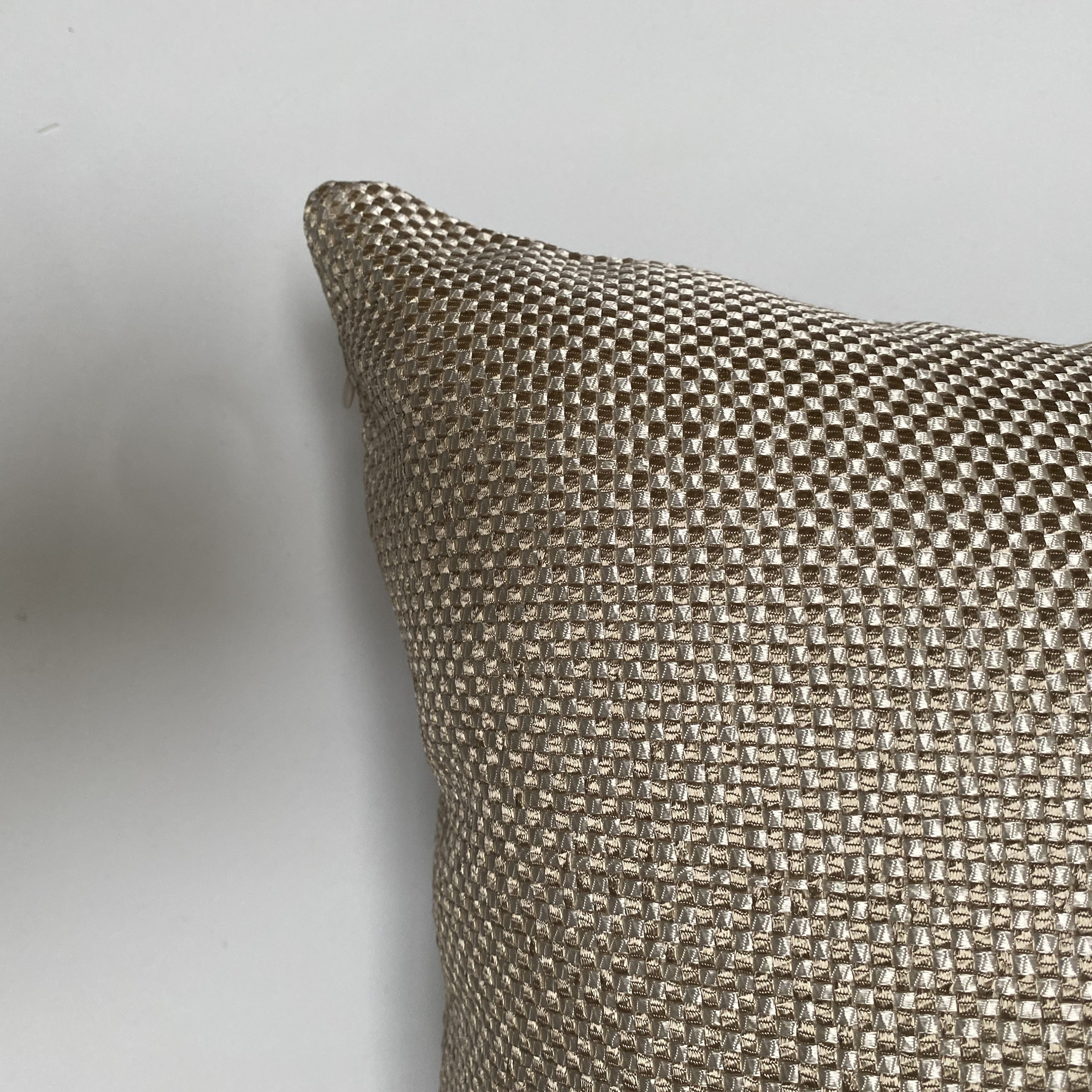 Gold Metallic 20 x 20 throw pillow Covers Etsy