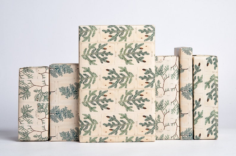 Fir Tree Gift Wrap 