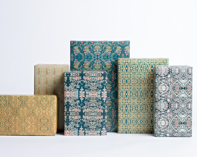 Textile Design Gift Wrap - Etsy