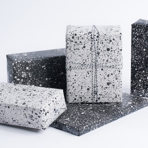 Marble Speckled Wrapping Paper