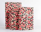 Geometric Quilt Wrapping Paper