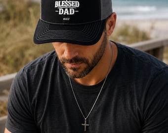 W.A.T.E Snapback Blessed Dad Trucker Cap