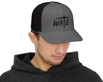 W.A.T.E Snapback Trucker Cap