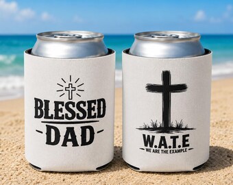 W.A.T.E Blessed Dad Can Cooler