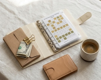 Savings Challenge Printable Bundle | 100 Envelope Challenge 52 Week Savings Tracker | Cash Stuffing PDF | Budget Binder Instant Download