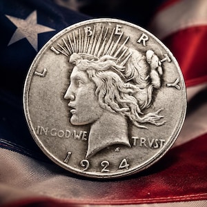 1924 Peace Dollar - Etsy Norway