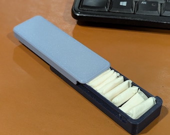 Slim 3D Printed Pouch Container | Minimalist Travel Dispenser, Velo Alternative Tin