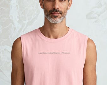 Elegant And Radical Degrees Of Freedom Unisex Premium Jersey Tank
