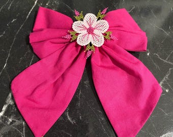 bow hair clip