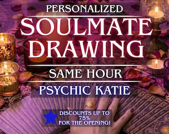 Soulmate Drawing , Tarot Reading, Same Hour, Soulmate Reading , Draw Your Future Husband or Wife, Your Future Husband/Wife, Fast Delivery