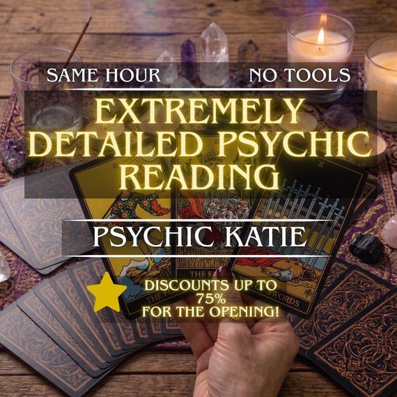Same Hour Medium Reading, Extremely Detailed Psychic Love Reading, Accurate Reading, Blind Psychic Reading, Honest Psychic Predictions