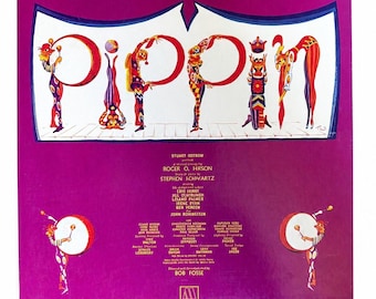 Vintage Pippin Original Cast Recording Vinyl LP – Motown Musical Soundtrack Bob Fosse Broadway Record