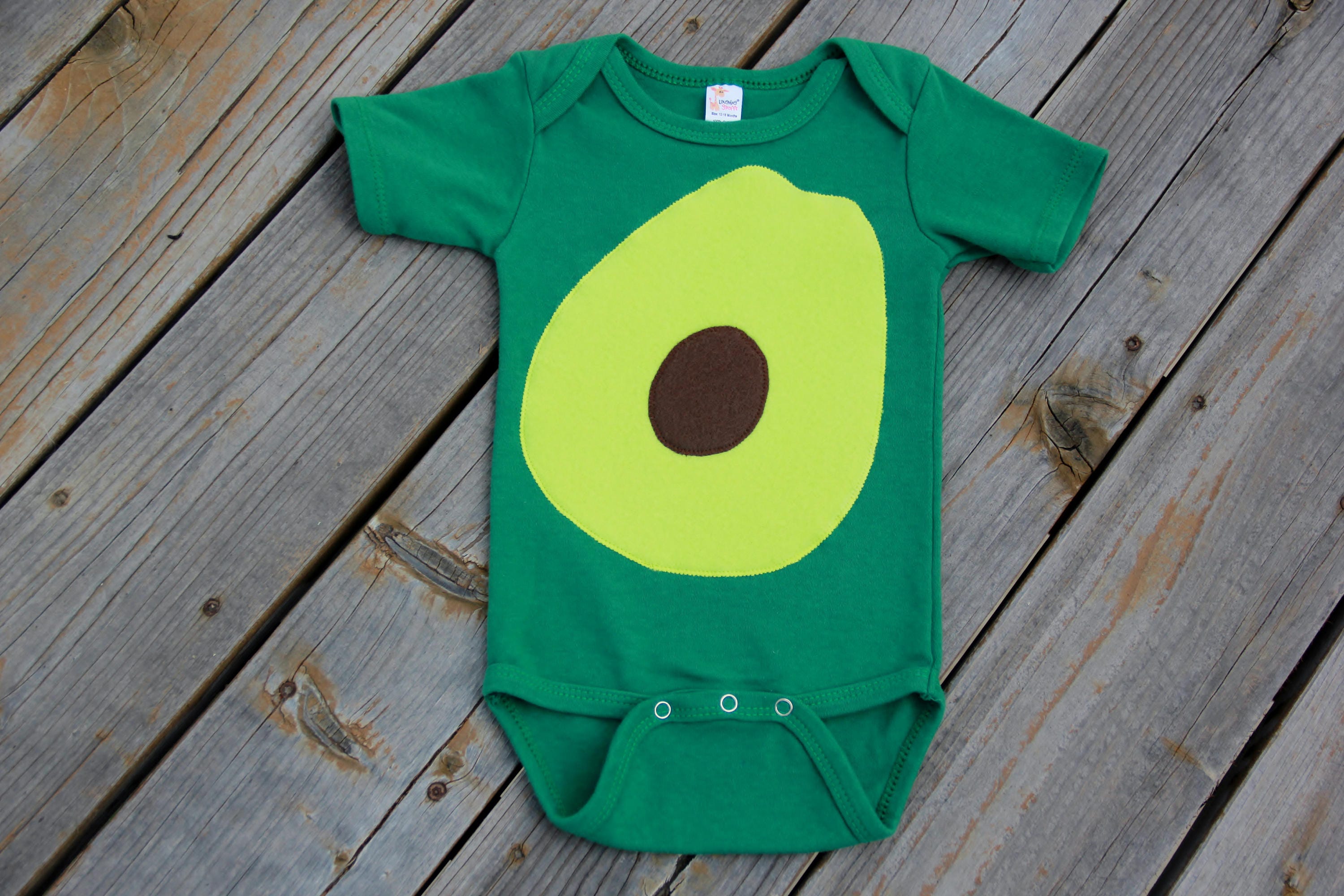 Baby Avocado Bodysuit Avocado Costume Vegan Costume Etsy