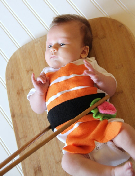 baby sushi costume