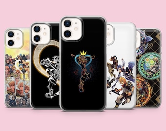 Funda para teléfono Kingdom Hearts, funda para juegos para iPhone 17, 16 Pro, 15, 14, 13, 12, Samsung S26, S25, S24, S23, A16, A56, A57, Pixel 10 Pro