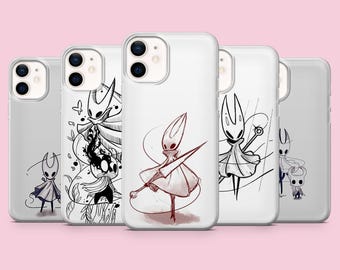Hollow Knight phone Case Silksong Hornet cover for iPhone 17, 16Pro, 15, 14, 13, 12, Samsung S26, S25, S24, S23, A16, A56, A57, Pixel 10Pro