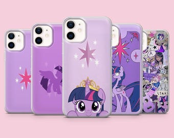 Twilight Phone Case My little pony cover for iPhone 17, 16Pro, 15, 14, 13, 12, Samsung S26, S25, S24, S23, A16, A56, A57, Pixel 10Pro pink