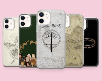 Funda para teléfono de El Señor de los Anillos LORT, funda de fantasía para iPhone 17 16 15 14 13 Samsung S26Ultra S25 S24 S23FE A56 A17 A16 Pixel 10a 9Pro anillo