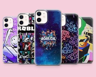 Funda para teléfono Roblox, funda de videojuego para iPhone 17, 16 Pro, 15, 14, 13, 12, Samsung S26, S25, S24, S23, A16, A56, A57, Pixel 10 Pro (para niños)