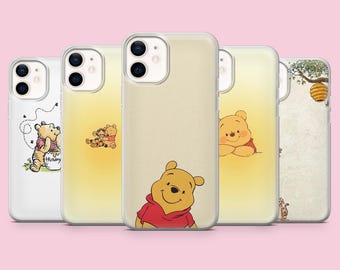 Funda para teléfono Winnie Pooh Friends para Google Pixel 10, 10Pro, 9, 9Pro, 8A, 8, 7A, 6A, Samsung S26, S25, S24, A16, iPhone 17, iPhone 16