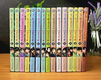 The Apothecary Diaries - Novela ligera, vol. 1-15, edición completa en inglés, nueva y sellada