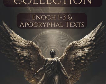 Complete Books of Enoch Collection, Illustrated Apocryphal Texts, Fallen Angels Giants Scripture