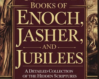 Complete Collection Books of Enoch, Jasher, Jubilees Hardcover, Hidden Scriptures Sacred Texts