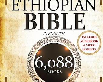Complete Ethiopian Bible 88 Books Hardcover, Enoch, Jubilees, Apocrypha (English Study)