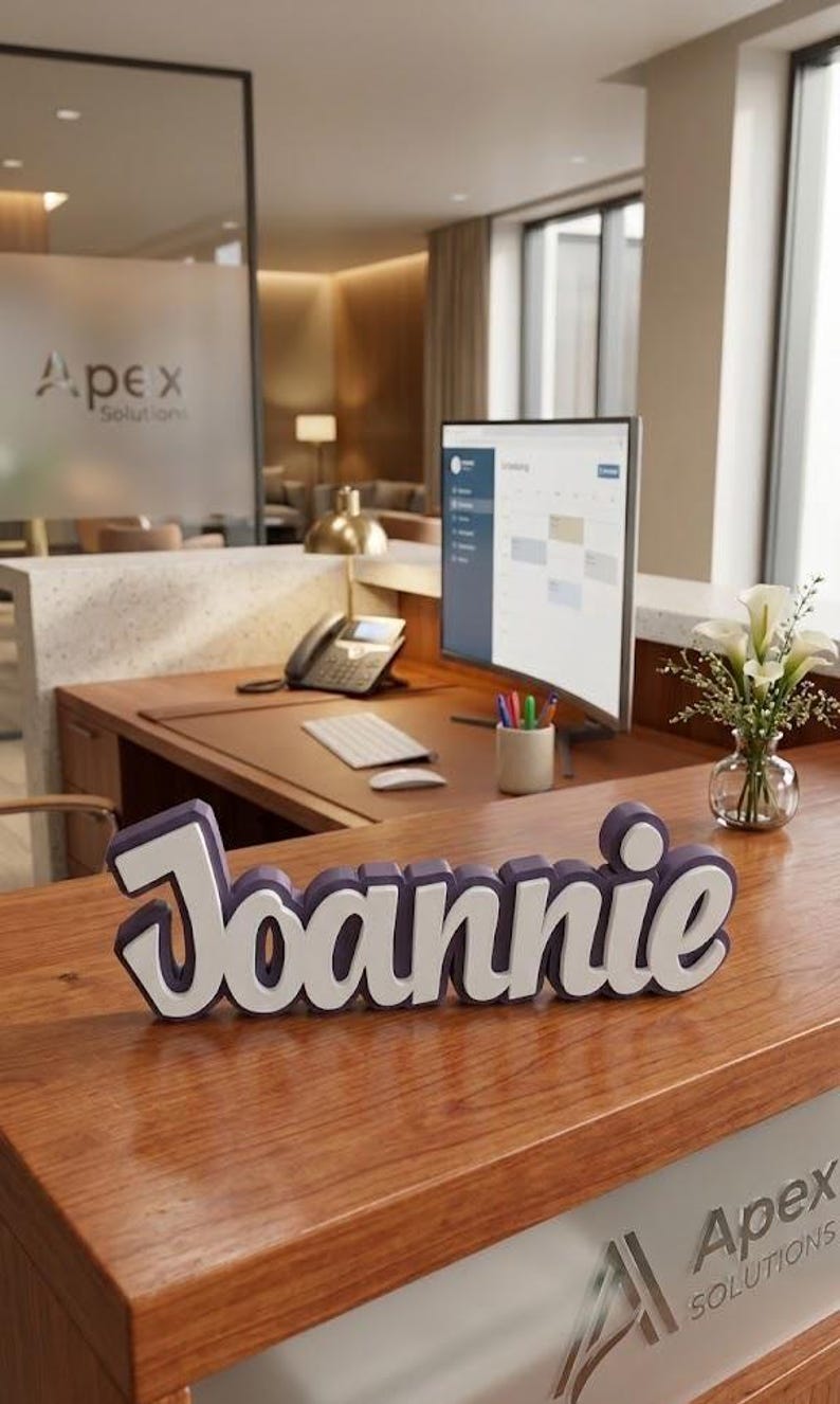 Personalized Name Plaque – Custom Office Decoration - Etsy