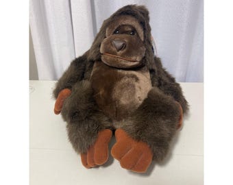 Vintage Ringling Bros Barnum Bailey Plush Gorilla "Greatest Show on Earth"