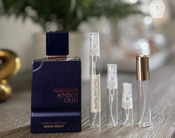 Al Haramain: Amber Oud Dubai Night Perfume Sample