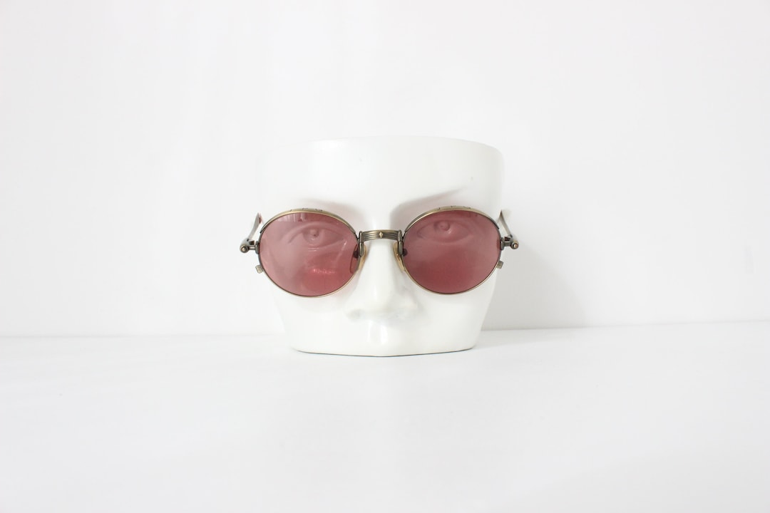 90s Jean Paul Gaultier Collectible Archival Brass Steam Punk Round