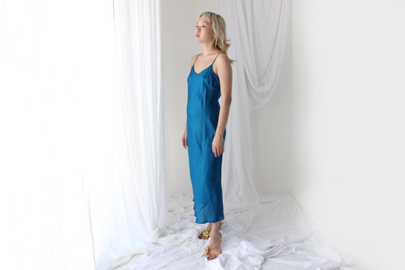 teal dress on the bias designs Asos Design Curve Bias Cut Satin Wrap Dress With Tie Waist In Teal
