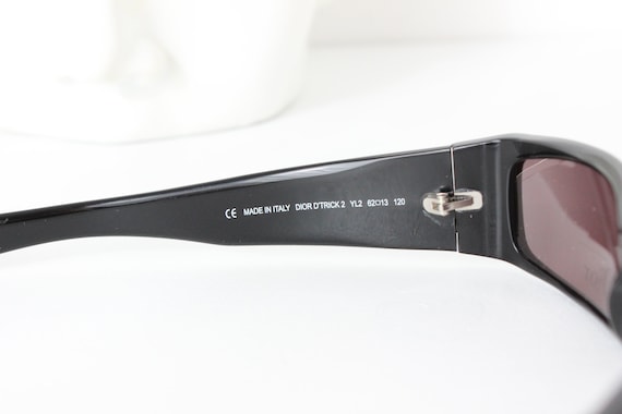 Y2K DIOR D'trick 2 Iconic Slim Wraparound Speed Dealer Sunglasses