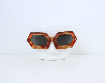 Rare & Collectible 1960s French Vintage Sunglasses ‘Riviera’ - by Michel Brevet ~ Handmade France ~ Quality European Eyewear