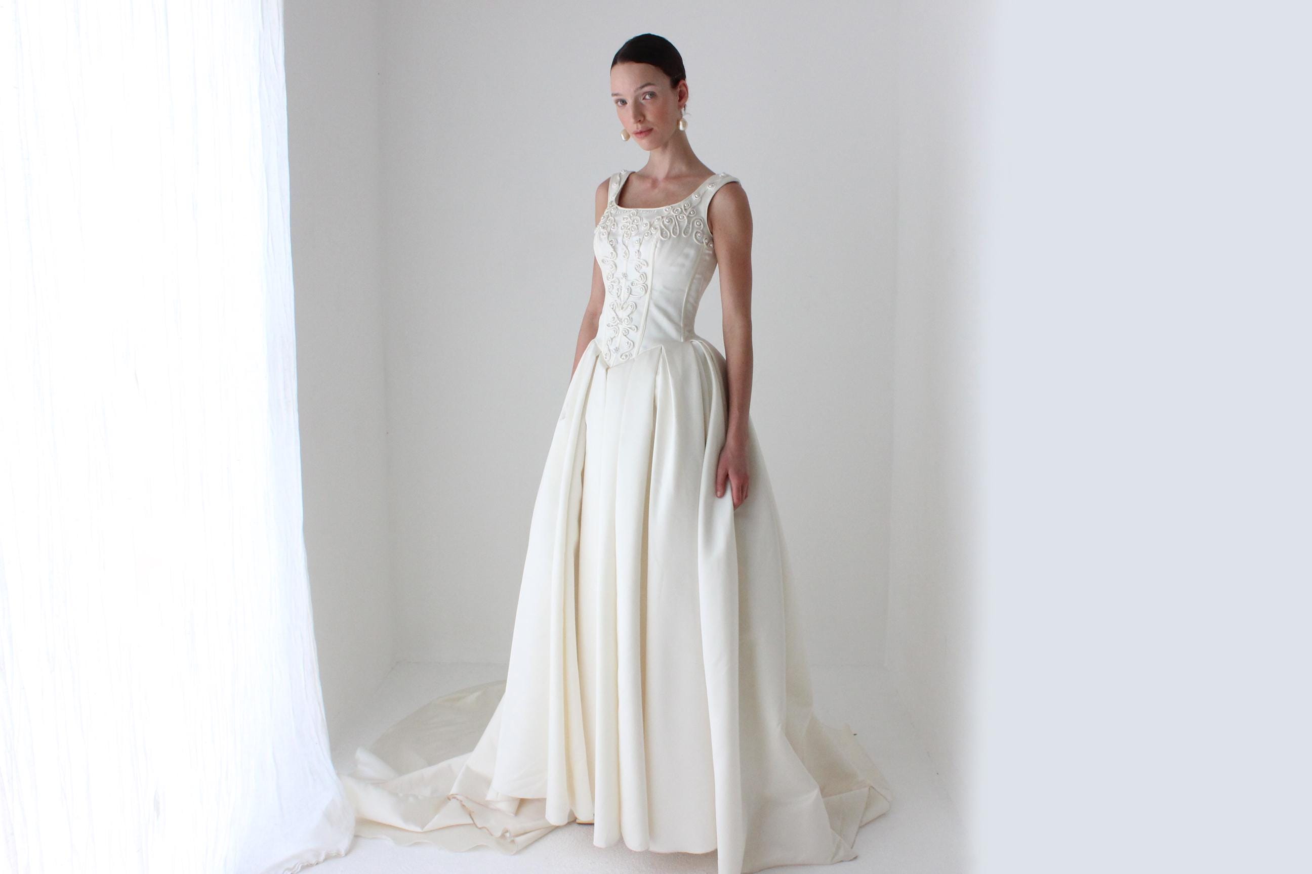 Vintage Vera Wang Corset Dress - Etsy