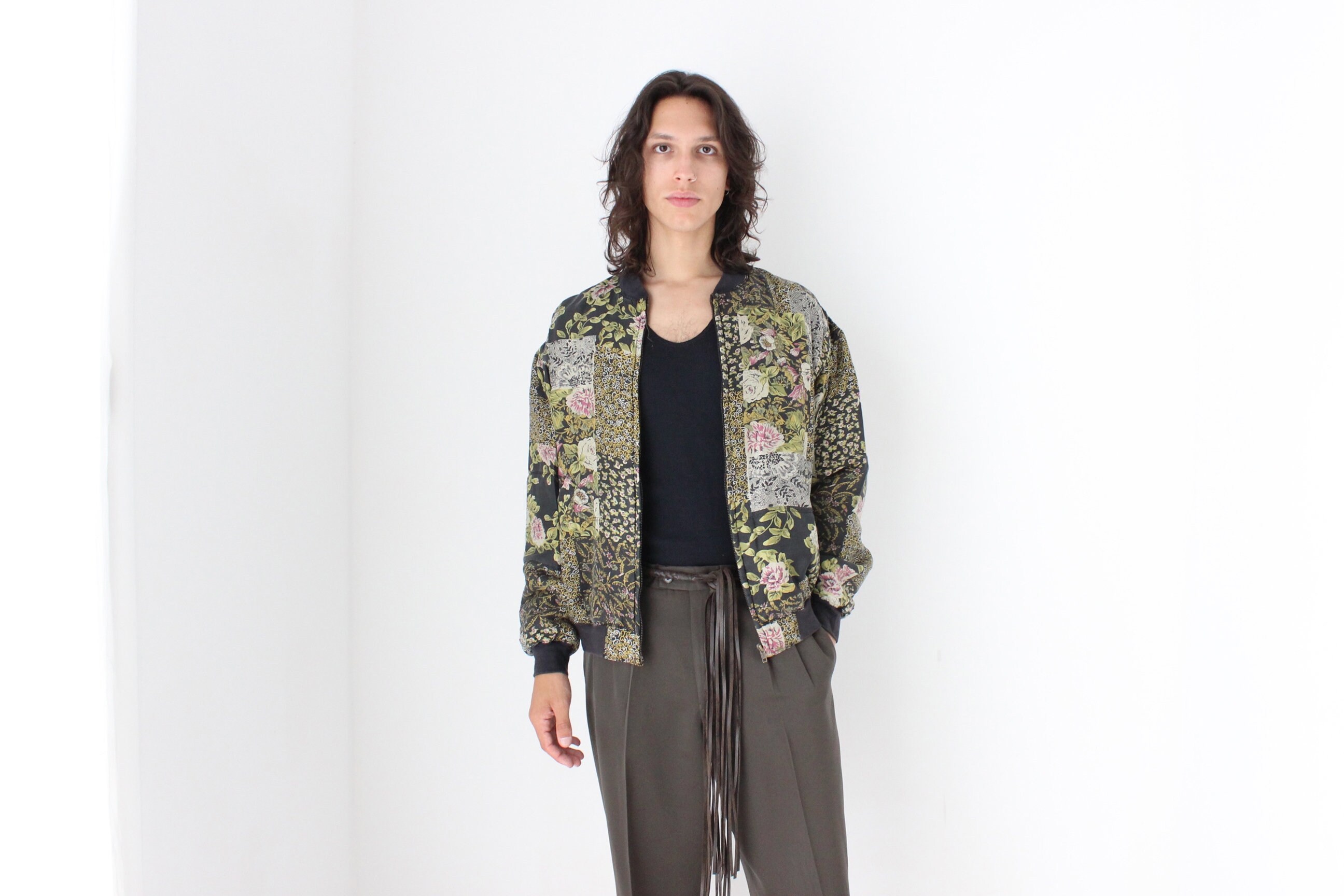 Gucci floral jacket hot sale