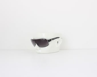 小物 Vivienne Sunglasses Orb Logo Y2K Y2K Vivienne Westwood Futuristic / Techno / Sci Fi Shield / Mask