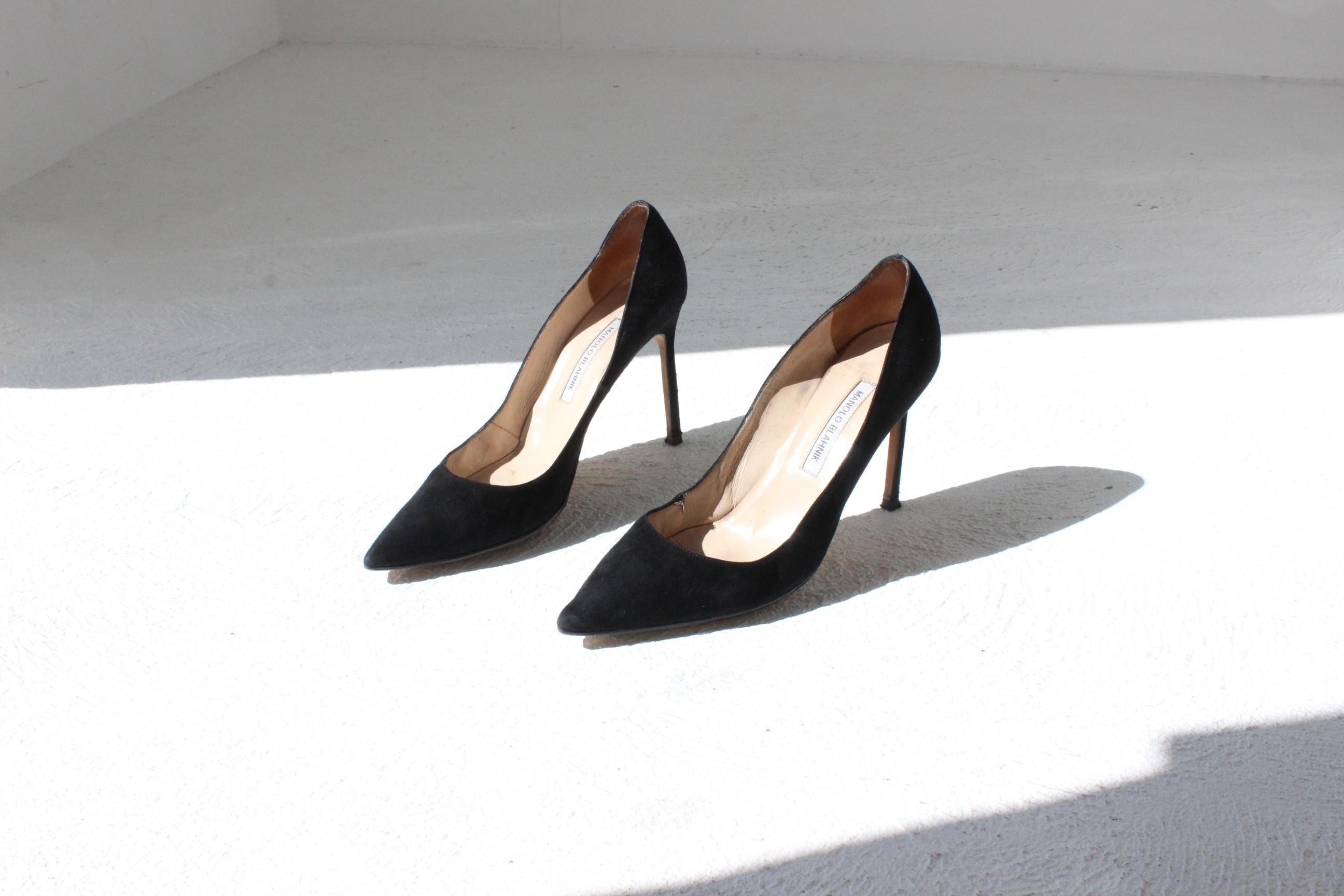 Manolo Blahnik 39 Heel - Etsy Canada