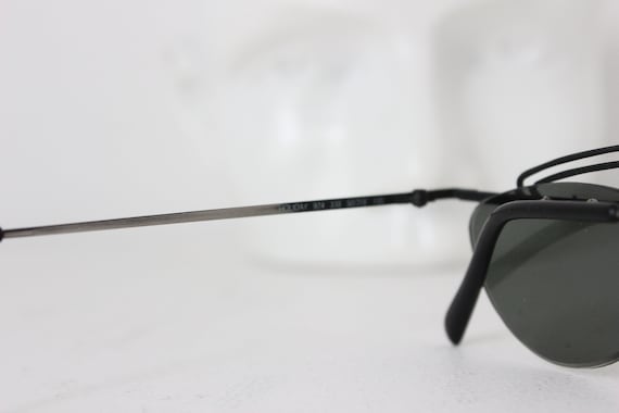 80s NEOSTYLE Germany Asymmetric Metal Art Sunglas… - image 9