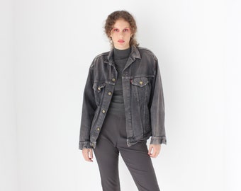 Vintage 80s LEVIS Black Washed Type 3 Denim Four Pocket Vintage 80s LEVIS Black Washed Type 3 Denim Four Pocket