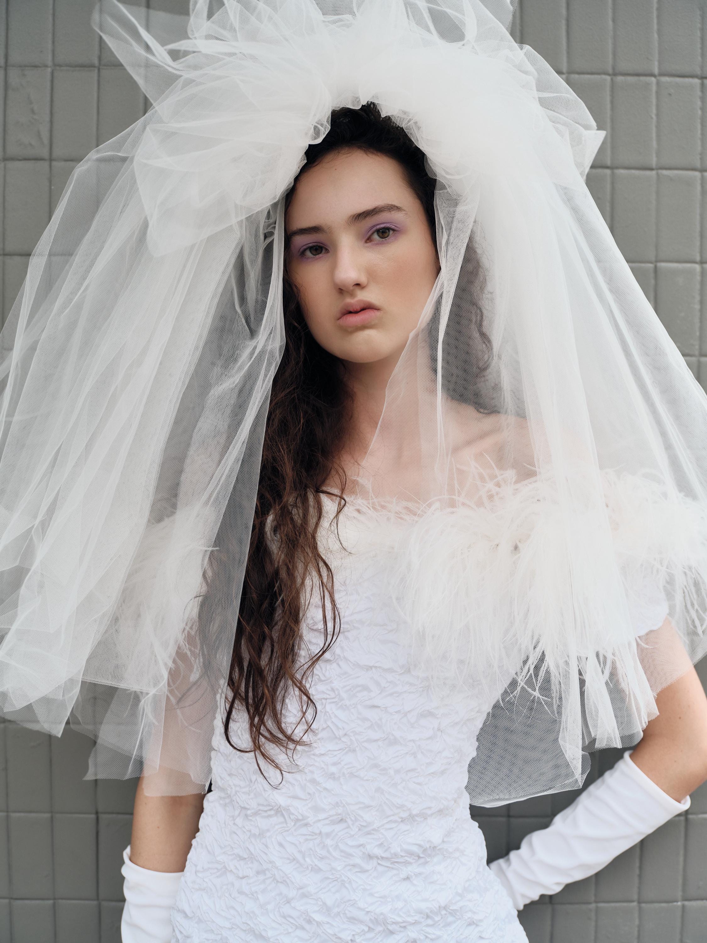 80s Headband Veil - Etsy