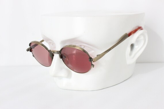 90s Jean Paul Gaultier Collectible Archival Brass Steam Punk Round 