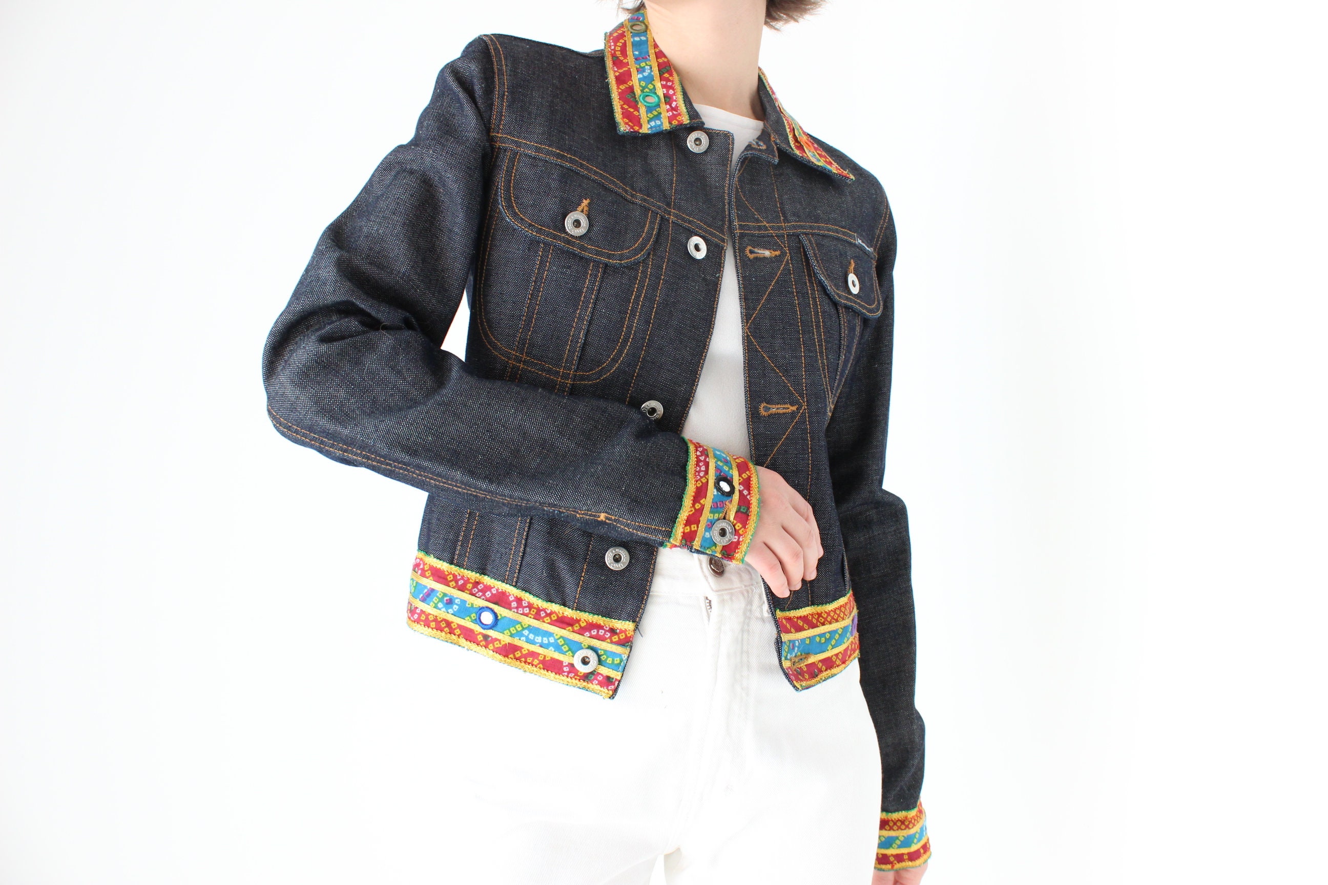 ジャケット・アウター D&G Dolce & Gabbana Y2K Denim Jacket S il_fullxfull.3074575762_dw7y.jpg