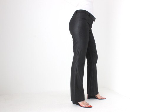 Vintage John Galliano Stretch Wool Blend Leather … - image 7