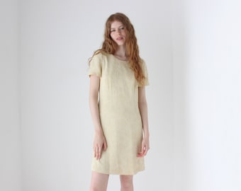 Kate Stoltz Cream Shift Dress - Etsy