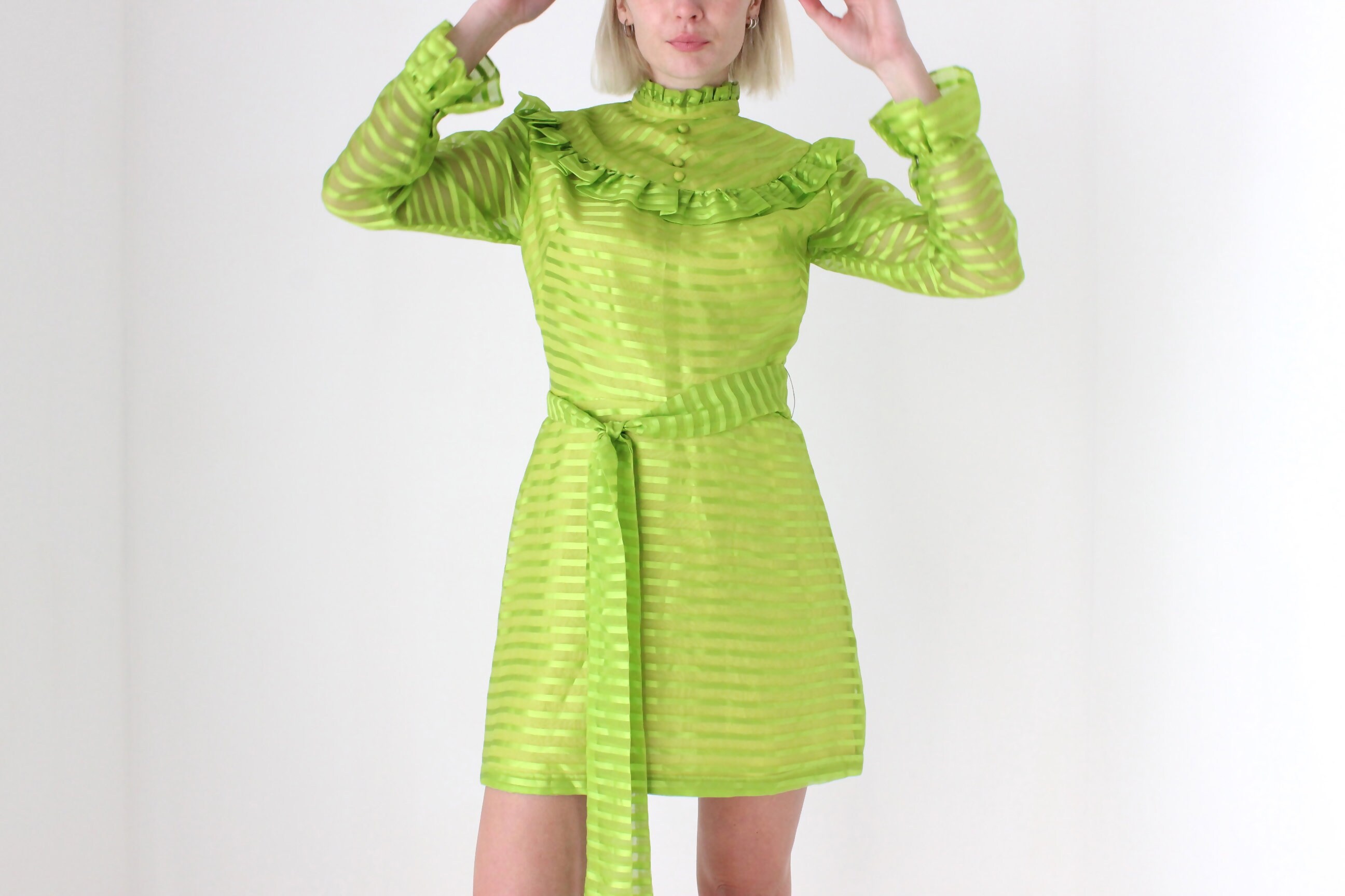 Moschino Green Vintage Dress - Etsy