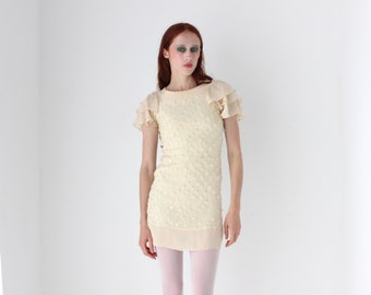 alannah hill beaded dress Alannah Hill Dress Vintage Y2K Original Lace & Beaded Embellishment Sheer  Size 10