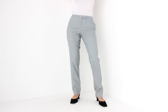 2000s JIL SANDER Wool & Linen Stretch Fitted Minimal