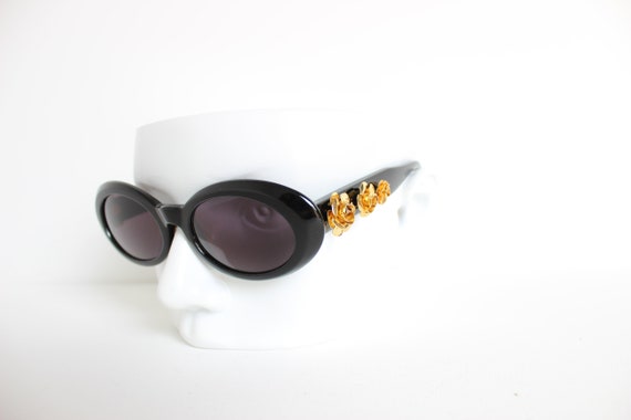 Collectable GIANNI VERSACE 80s Oval Eye / Cat Eye… - image 4